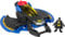Fisher-Price Imaginext DC Super Friends Batwing - Flugzeug mit weichen Stoffflügeln, abfeuerbaren Geschossen und Power Pad, inklusive Batman-Figur und 4 Scheiben, für Kinder von 3 bis 8 Jahren, GKJ22