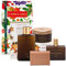 L' Erbolario - AMBRALIQUIDA - Confezione regalo in scatola originale (bagnoschiuma 250 ml, crema corpo 250 ml, profumo 50 ml, sapone 100 gr)