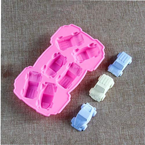 Silicone Moulds, 3d Car Shaped Chocolate Moulds Muffin Tray, Baking Bakeware Mold for Cake Candy Chocolate Cupcake Jelly Bread Pudding Muffin