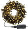 MOLVCE LED Lichterkette außen und innen Warmweiß Weihnachtsbeleuchtung Lichterkette mit 8 Leuchtmodi + Timer + Memory-Funktion, Wasserdicht für Weihnachtsbaum, Party, Hochzeit, Balkon, 30m, 300LEDs