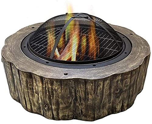 MNSSRN Holzkohle-Grill-Herd im Winter, Bachreiter Innenheizung Herd 3 in 1 Heizung für Gartenterrasse Garten Terrasse Hinterhof