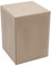 Paintersisters® Sockel unlackiert MDF, Gr. M - (15x15x20 cm) allseitig geschlossen, akkurat verarbeitet, Podest für Objekte und Kunst, Deko, Pflanzensäule, Schaufenster
