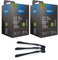 2er Set Schwalbe Schlauch AV 19F 40mm Freeride 27,5 Plus 29 Plus Zoll (65/75-584/622) + 3 MSZweirad Reifenheber