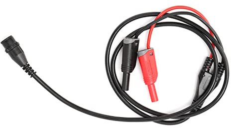 Hochwertiges Bnc Stecker Kabel Mit Sicherheits Bananenstecker Anschluss (Typ P1204), 100 cm Länge Präzise Koaxialmessleitung Für Oszilloskope, Ideal Elektronik Enthusiasten Und Professionelle