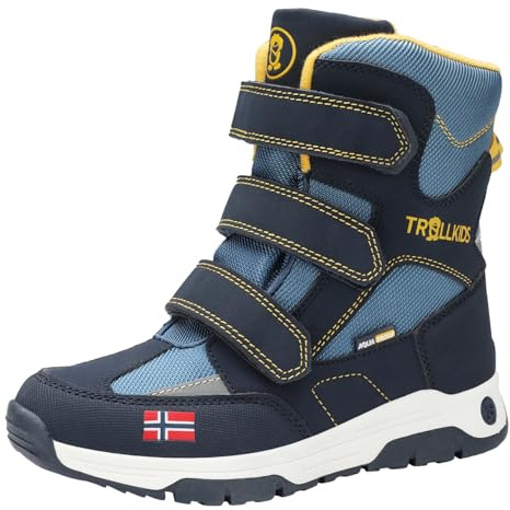 Trollkids Kids Lofoten Winter Boots | Wasserdicht, Warme Fleece-Isolierung, Reflektoren für mehr Sichtbarkeit