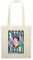 Spreadshirt Frida Kahlo Mit Blumenkranz Portrait Stoffbeutel, One size, Natur