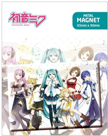 PopBuddies Hatsune Miku and Friends Metallmagnet