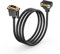 PNGKNYOCN 90 Degree VGA Cable,1.5M 1080P Full HD Right Angled Upward Bend VGA Male to Straight Male Monitor Video Adapter Cable for Computer Monitor Projector and More (1.5M)