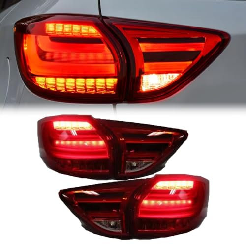 Jrfeng Auto Rückleuchten Heckleuchte für Mazda Cx-5 Cx5 2013 2014 2015, Bremsleuchte Heckleuchten Rücklicht-Montage