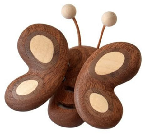 Osmond Wooden Car Air Freshener, Butterfly Sculpture, Perfume Deodorant Aromatherapy Decoration, Home Decoration