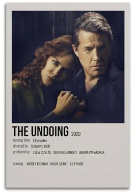 HUAYEQWHELH The Undoing Poster, ästhetische Wandkunst, dekoratives Gemälde, Poster, Dekoration, Vintage-Leinwand für Wohnzimmer, Schlafzimmer, 30 x 45 cm, ungerahmter Stil