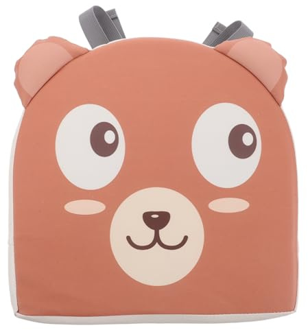 WRITWAA Kindersitzerhöhung mit Rutschfester Unterseite Kinder Hochstuhl Sitzkissen aus Atmungsaktivem Material Cartoon Motiv für Babys und Kleinkinder Am Esstisch