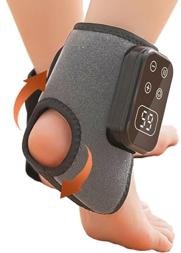 Massage Für Die Knöchel | Elektrischer Wärmer Mit 5 Stufen,Beheizte Knöchelbandage | Für Männer Und Senioren, Für Geburtstage, Für Täglichen Komfort Und Fußpflege, Für Zuhause, Reise