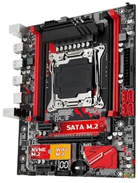 RS9 X99 Gaming Motherboard LGA 2011-3 DDR4 Quad Channel M.2 NVME for Xeon E5 V3 V4 CPU