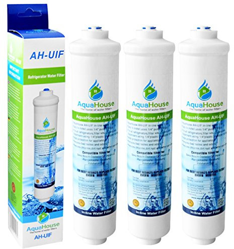 3X AquaHouse UIFL Fridge Water Filter fits LG 5231JA2010B BL9808 3890JC2990A 3650JD8050A External Fridge Filter