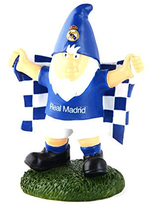 Garden gnome / ceramic figure, football fan design, various team to choose from, official licensed product.