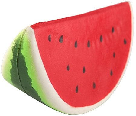Anboor Squishies Watermelon Slow Rising Squishies Kawaii Scented Squishies Fruit Toy Prime for Collection 1 Pcs Color Random
