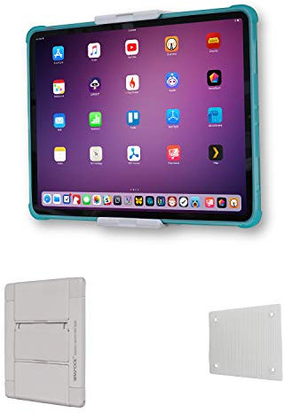 WANPOOL Telefone Wandhalterung, Wandhalterung für Handys & Tablets, passt auf glatte und raue Oberflächen (Weiß)