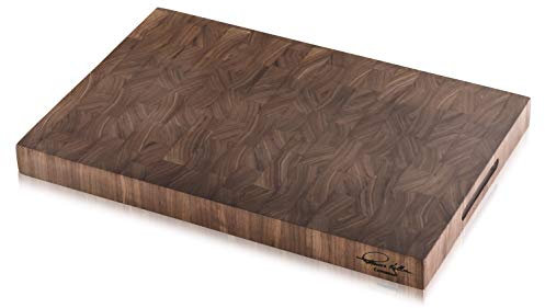 Cangshan Planches à découper en noyer fabriquées aux États-Unis 12 x 18 x 1.5 Walnut
