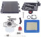 Hutdkte 692298 Coperchio filtro aria + 795259 filtro aria base primer + carburatore 799866 per la maggior parte dei motori Briggs & Stratton modello 122000 con kit di regolazione a molla 790849 699056