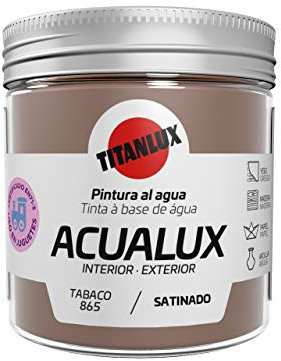 Titanlux - Acualux Satinado 75 ml (J11086575 Tabaco)