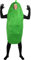 Funidelia | Disfraz de pepinillo para hombre y mujer Comida, Bebida - Disfraz para adultos y divertidos accesorios para Fiestas, Despedida de Soltero, Carnaval y Halloween - Talla única - Verde