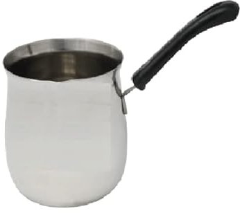 Nobel - Stainless Steel Turkish Coffee, Tea Milk Pot Warmer, Heating Sauces, Gravy (650 ml)