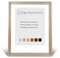 RahmenMax® Luzern Schattenfugenrahmen 40x30 cm aus lackiertem Massiv Holz/Rahmen für Leinwand/Bilderrahmen für Keilrahmen/Leinwandrahmen in Natur unbehandelt - Maßanfertigung möglich