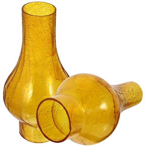 OSALADI 2st Lampenschirm Aus Glas Öllampendochte Austausch Der Öllampenkugel Öllampenabdeckung Glasabdeckung Der Petroleumlampe Glaskamin Für Lampe Lampenwechsel Kerosin Schreibtischlampe