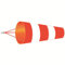 Lioaeust Flughafen-Windsack, Rot + Weiß, Flughafen-Windsack, Ripstop-Polyester, Windmessung, Sockentasche für Outdoor, Flughafen, Bauernhof (100 cm)