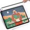 QYiiD [2 piezas] Protector de pantalla magnético para iPad Air 3 (2019), para iPad Pro 10.5(2017), extraíble, reutilizable, protector de pantalla paperfeel mate, fieltro de papel
