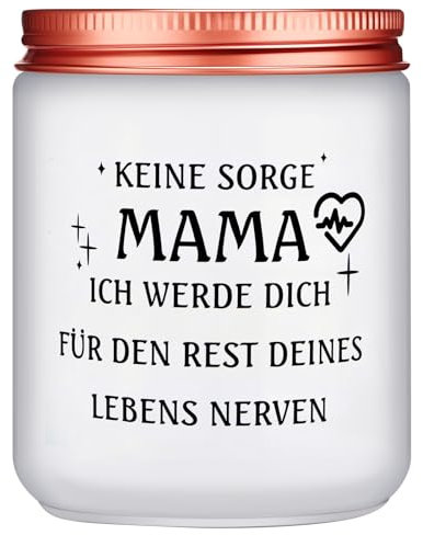Geschenk für Mama von Tochter, Sohn-beste Mama Geschenke,muttertagsgeschenk,Weihnachtsgeschenke für Mama, lustige Geburtstagsgeschenke für Mama Frauen, Kerzen für Mama