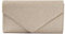 CORIOS Damen Clutch Glänzende Pailletten Abendtaschen Envelope Handtasche Hochzeit Brautbörse Schultertasche mit Abnehmbarer Kette Elegante Umhängetasche Gold