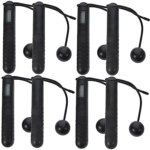 Toddmomy 4 Paare Schweres Springseil Training Springseil Digitales Springseil Sprunggewichtete Bälle Ball Springseil Kabelloser Springseilball Fitness Abs Draussen Kabelloser Ball