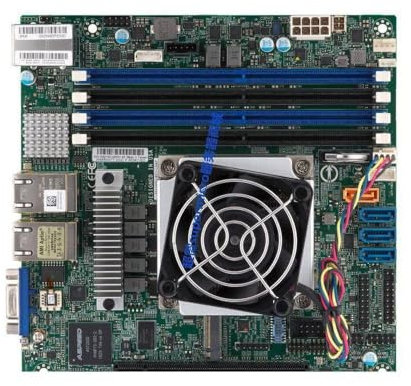 Generic For M11SDV-8C+-LN4F Server Motherboard Integrated 3251 Octa-core Nas ITX