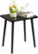 FORAOFUR Kleiner Beistelltisch, einfache Montage, Tisch Klein für Wohnzimmer, Schlafzimmer, Balkon, Büro, Höhe 42 cm, Beistelltisch weiß, mini Tisch, Nachttisch, schwarz, Weiß