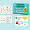 Scribble Smart Workbook, Little Curious Minds Scribblesmart, Wiederverwendbares Scribble Smart Workbook-Junge Köpfe auf die Überholspur bringen hilft Kindern, ihre Tintenkenntnisse zu verb (B)