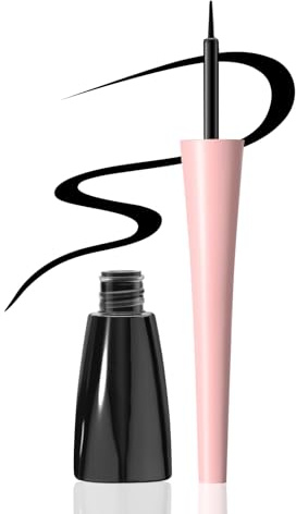 Boobeen Flüssiger Eyeliner-Stift, farbiger Eyeliner wasserfest und wischfest, Eyeliner-Tintenstift mit Präzisionsspitze für kühne Augen-Looks