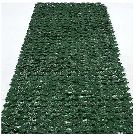 Künstliche Efeu Hecke Sichtschutz Simulation Grün Luo Netz Schutz Scheunenbrett Scheune Balkon Löschwand Wand Beobachtung Dekoration Garten LXTINGDP240608(Color:,Size:50x300cm)