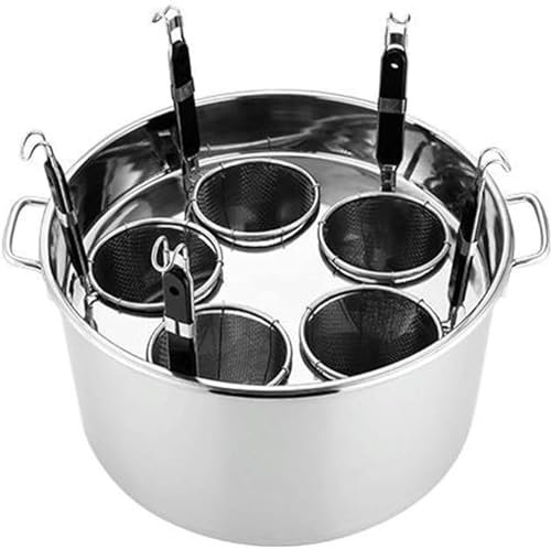 BTURYT Pot, Set Of Inserts For Pasta Cooker For Multifunctional Pot, Set Of Stainless Steel Pasta Cookers With Divider And Chopper, Pasta Cooking Pots