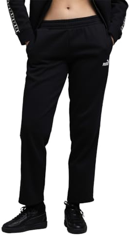 PUMA Damen Strickhose ESS Tape Sweatpants FL Op