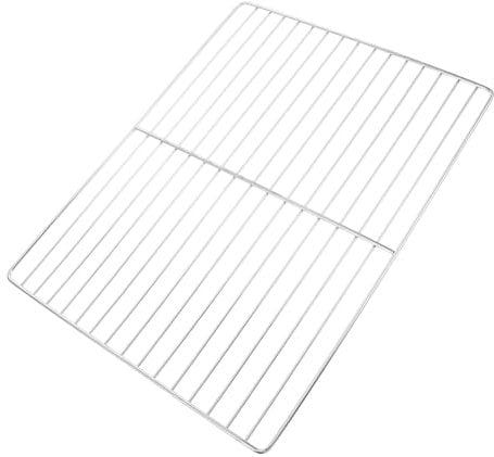 SEWOART Edelstahl Grillnetz Silber, 1 Stück, für Außengrills
