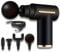 Portable Massage Gun, 4 Heads, 6 Speeds, Deep Muscle Vibration Percussion Massager