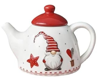 Teiere Servitori Di Caffè Set Da Tè Da Viaggio Accessori Per La Tavola Per La Casa Teiera Filtro Pomeridiano Occidentale Infusore Per In Ceramica Teiera In Ceramica Motivo Babbo Natale 500 Ml Teiere S