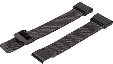 LDCBFTR Premium Edelstahl -Mesh Smartwatch -Band für Uhr 2 und Mi Watch Lite 2 (schwarz) WFJ