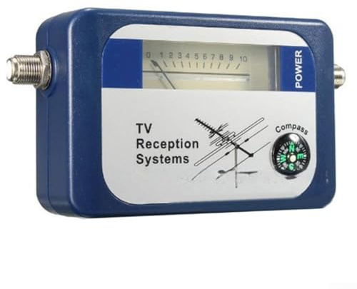 Qualoramall Hasaller TV Antenne Signal Mètres 95DT DVB-T Antenne Signaux Finder TV Numériques Signaux Détecteur de Force Pointeur Antennes TV Terrestres Signal Puissance Compteur TV Détecteur