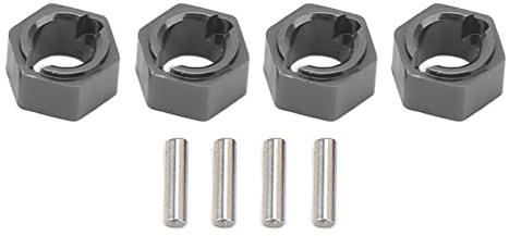 PROFESSIONELLER RC-RAD-HEX-ANTRIEBSADAPTER AUS ALUMINIUMLEGIERUNG, STABILE LEISTUNG FÜR FMS FCX24 1/24 RC CAR (Du zuerst)