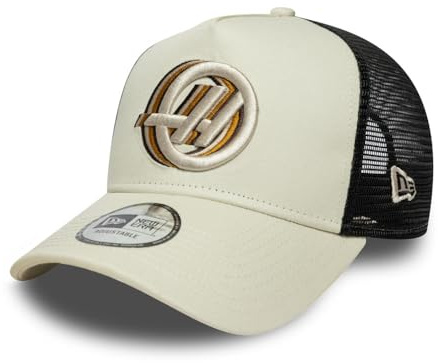 New Era A-Frame Snapback Trucker Cap - F1 HAAS beige