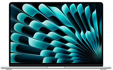 Apple MacBook Air 15-inch Laptop with M5 chip: Built for AI, 15.3-inch Liquid Retina Display, 16GB Unified Memory, 1TB SSD, 12MP Center Stage, Touch ID, Wi-Fi 7; Silver