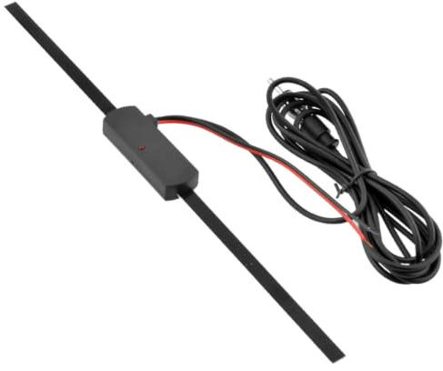 Antenna Alta Frequenza Auto 12v Abs per Radio Fm Am